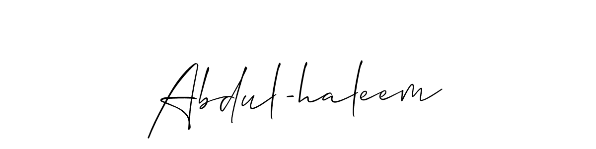 if you are searching for the best signature style for your name Abdul-haleem. so please give up your signature search. here we have designed multiple signature styles  using Allison_Script. Abdul-haleem signature style 2 images and pictures png