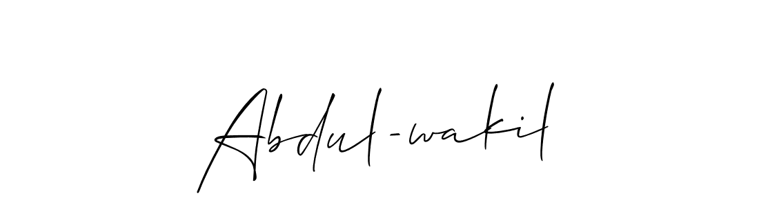 See photos of Abdul-wakil official signature by Spectra . Check more albums & portfolios. Read reviews & check more about Allison_Script font. Abdul-wakil signature style 2 images and pictures png