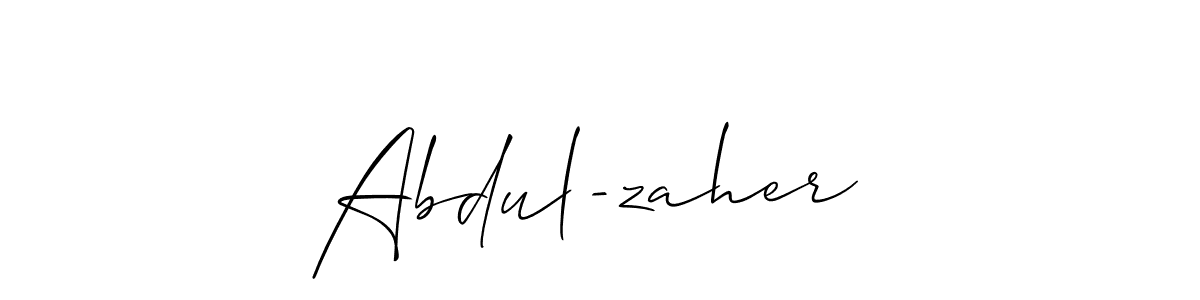 See photos of Abdul-zaher  official signature by Spectra . Check more albums & portfolios. Read reviews & check more about Allison_Script font. Abdul-zaher  signature style 2 images and pictures png