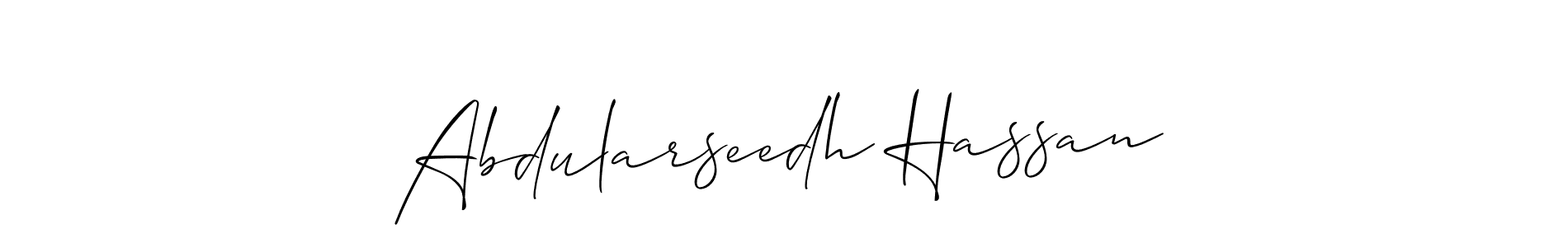 See photos of Abdularseedh Hassan official signature by Spectra . Check more albums & portfolios. Read reviews & check more about Allison_Script font. Abdularseedh Hassan signature style 2 images and pictures png