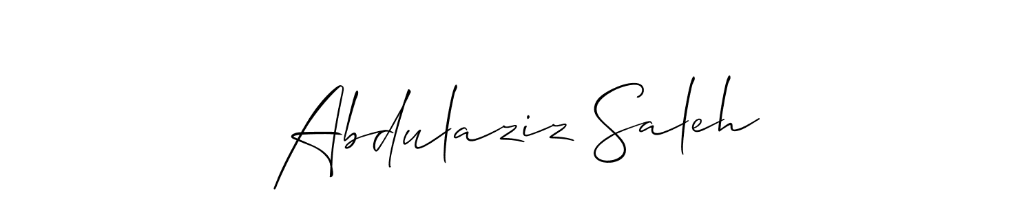 Once you've used our free online signature maker to create your best signature Allison_Script style, it's time to enjoy all of the benefits that Abdulaziz Saleh name signing documents. Abdulaziz Saleh signature style 2 images and pictures png