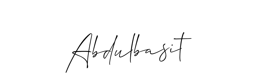 You should practise on your own different ways (Allison_Script) to write your name (Abdulbasit) in signature. don't let someone else do it for you. Abdulbasit signature style 2 images and pictures png