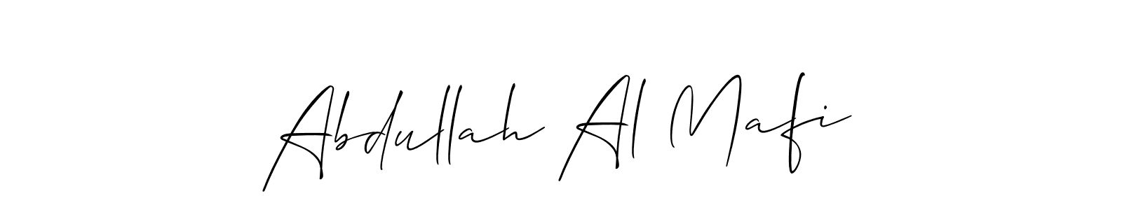 if you are searching for the best signature style for your name Abdullah Al Mafi. so please give up your signature search. here we have designed multiple signature styles  using Allison_Script. Abdullah Al Mafi signature style 2 images and pictures png