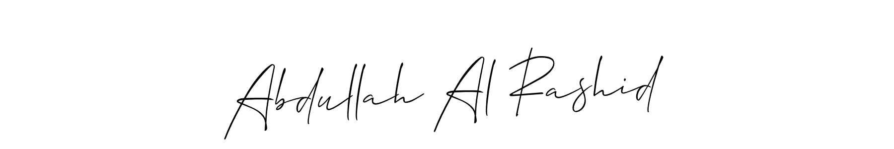 Create a beautiful signature design for name Abdullah Al Rashid. With this signature (Allison_Script) fonts, you can make a handwritten signature for free. Abdullah Al Rashid signature style 2 images and pictures png