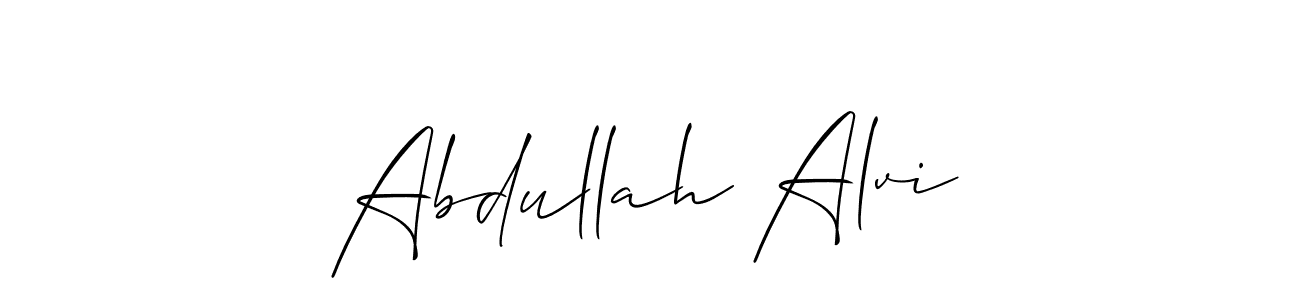 Once you've used our free online signature maker to create your best signature Allison_Script style, it's time to enjoy all of the benefits that Abdullah Alvi name signing documents. Abdullah Alvi signature style 2 images and pictures png