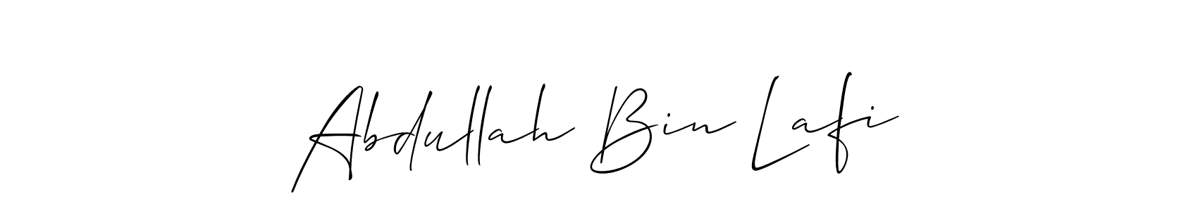 You can use this online signature creator to create a handwritten signature for the name Abdullah Bin Lafi. This is the best online autograph maker. Abdullah Bin Lafi signature style 2 images and pictures png