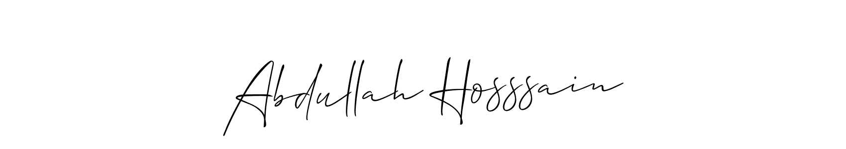 Here are the top 10 professional signature styles for the name Abdullah Hosssain. These are the best autograph styles you can use for your name. Abdullah Hosssain signature style 2 images and pictures png