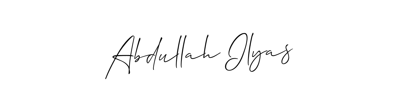Make a short Abdullah Ilyas signature style. Manage your documents anywhere anytime using Allison_Script. Create and add eSignatures, submit forms, share and send files easily. Abdullah Ilyas signature style 2 images and pictures png