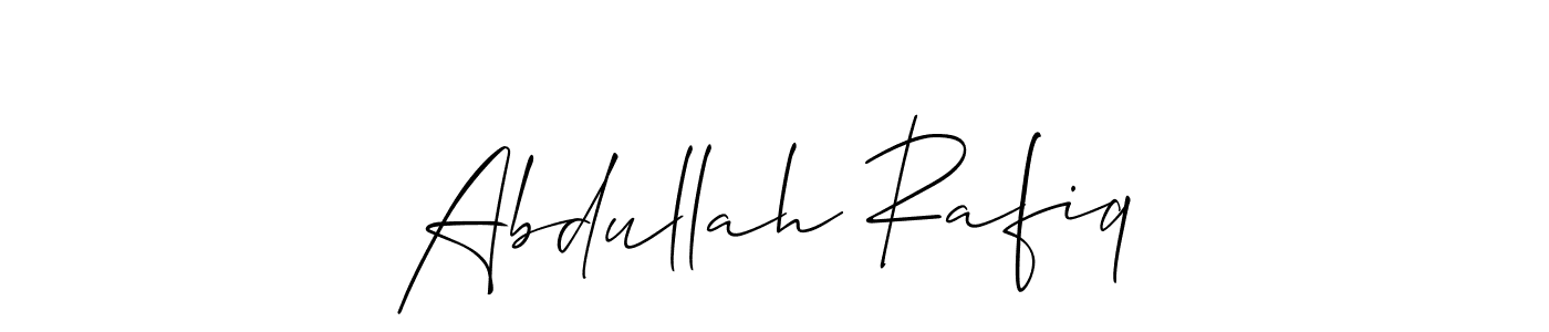 Here are the top 10 professional signature styles for the name Abdullah Rafiq. These are the best autograph styles you can use for your name. Abdullah Rafiq signature style 2 images and pictures png