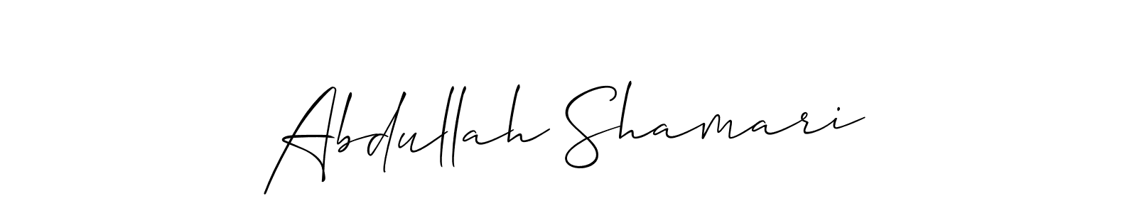 Here are the top 10 professional signature styles for the name Abdullah Shamari. These are the best autograph styles you can use for your name. Abdullah Shamari signature style 2 images and pictures png