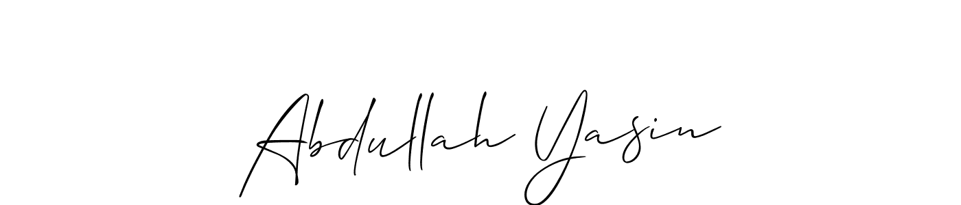 Here are the top 10 professional signature styles for the name Abdullah Yasin. These are the best autograph styles you can use for your name. Abdullah Yasin signature style 2 images and pictures png
