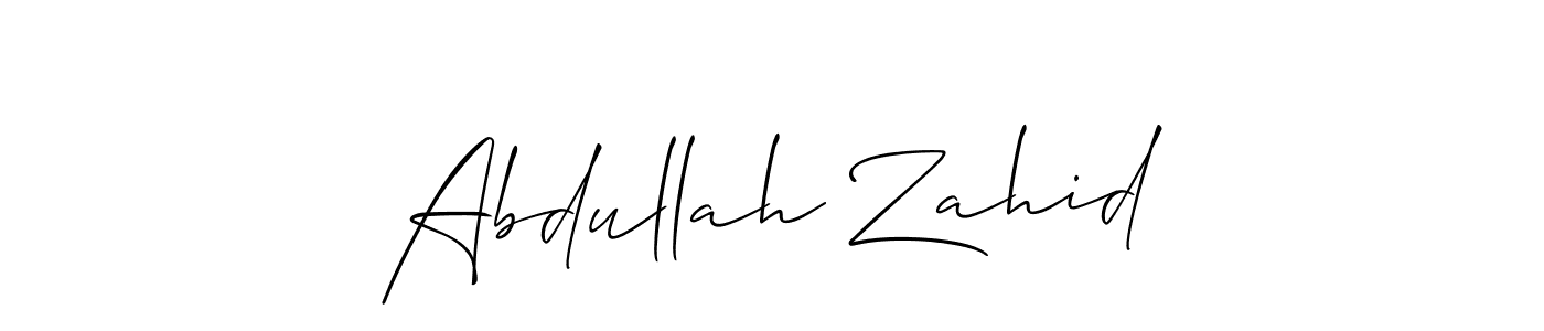 Here are the top 10 professional signature styles for the name Abdullah Zahid. These are the best autograph styles you can use for your name. Abdullah Zahid signature style 2 images and pictures png