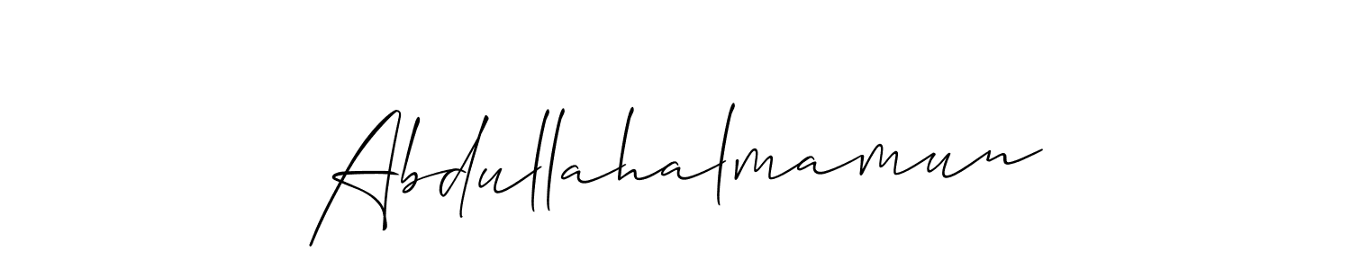 How to Draw Abdullahalmamun signature style? Allison_Script is a latest design signature styles for name Abdullahalmamun. Abdullahalmamun signature style 2 images and pictures png