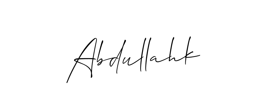 You can use this online signature creator to create a handwritten signature for the name Abdullahk. This is the best online autograph maker. Abdullahk signature style 2 images and pictures png