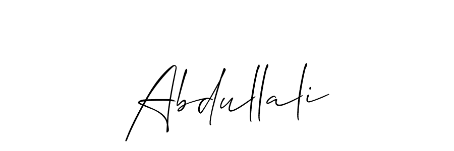 Make a beautiful signature design for name Abdullali. Use this online signature maker to create a handwritten signature for free. Abdullali signature style 2 images and pictures png