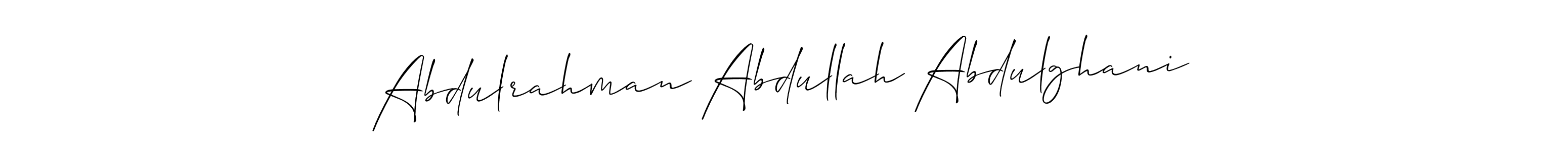 83+ Abdulrahman Abdullah Abdulghani Name Signature Style Ideas ...