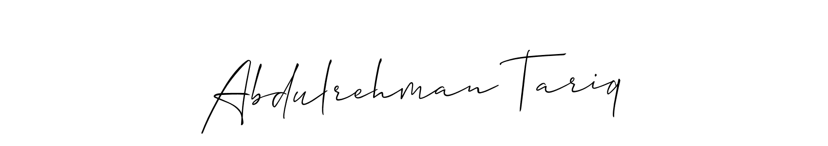 Make a beautiful signature design for name Abdulrehman Tariq. Use this online signature maker to create a handwritten signature for free. Abdulrehman Tariq signature style 2 images and pictures png