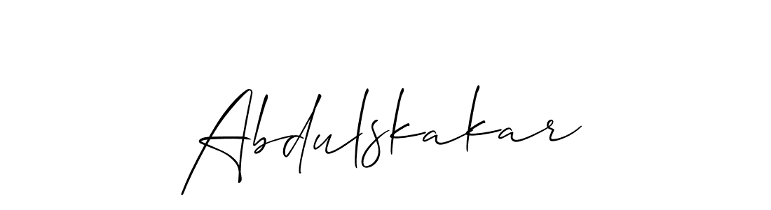 Best and Professional Signature Style for Abdulskakar. Allison_Script Best Signature Style Collection. Abdulskakar signature style 2 images and pictures png