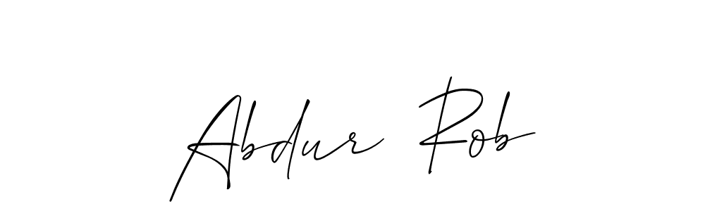 Allison_Script is a professional signature style that is perfect for those who want to add a touch of class to their signature. It is also a great choice for those who want to make their signature more unique. Get Abdur  Rob name to fancy signature for free. Abdur  Rob signature style 2 images and pictures png