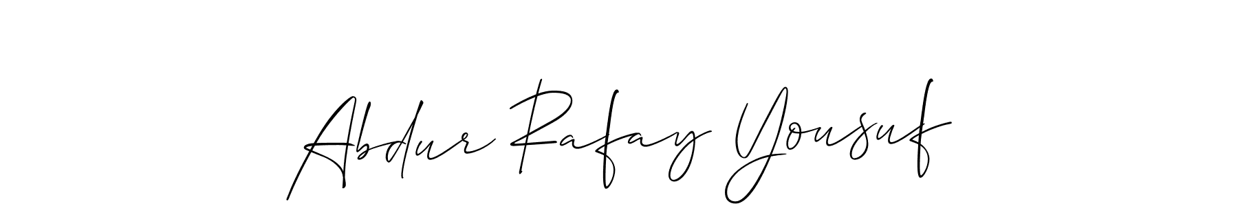 Make a beautiful signature design for name Abdur Rafay Yousuf. Use this online signature maker to create a handwritten signature for free. Abdur Rafay Yousuf signature style 2 images and pictures png