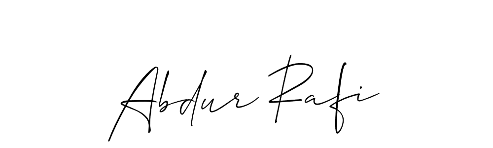 if you are searching for the best signature style for your name Abdur Rafi. so please give up your signature search. here we have designed multiple signature styles  using Allison_Script. Abdur Rafi signature style 2 images and pictures png