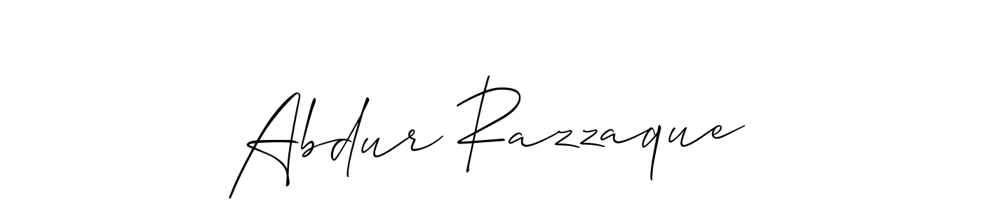 Also You can easily find your signature by using the search form. We will create Abdur Razzaque name handwritten signature images for you free of cost using Allison_Script sign style. Abdur Razzaque signature style 2 images and pictures png