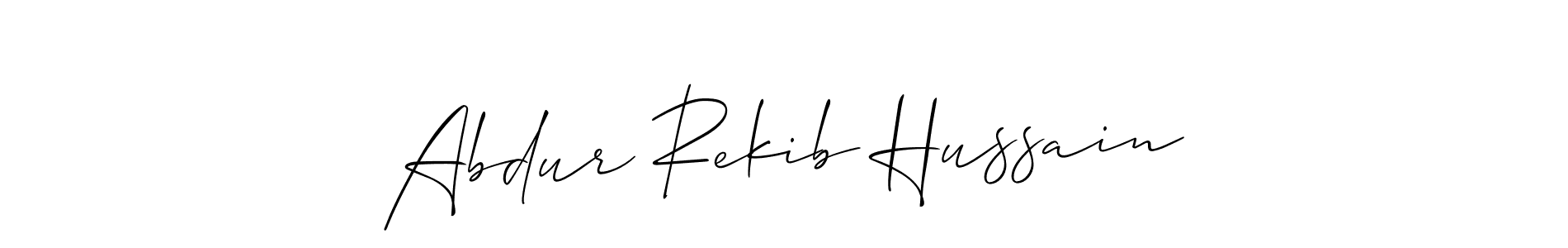 Check out images of Autograph of Abdur Rekib Hussain name. Actor Abdur Rekib Hussain Signature Style. Allison_Script is a professional sign style online. Abdur Rekib Hussain signature style 2 images and pictures png