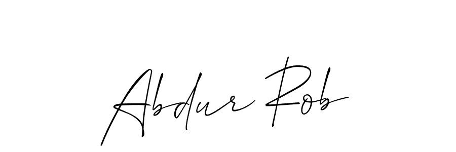Make a beautiful signature design for name Abdur Rob. Use this online signature maker to create a handwritten signature for free. Abdur Rob signature style 2 images and pictures png