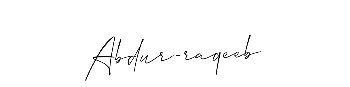 Make a beautiful signature design for name Abdur-raqeeb. Use this online signature maker to create a handwritten signature for free. Abdur-raqeeb signature style 2 images and pictures png