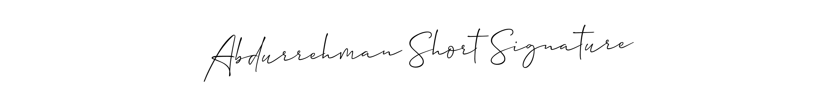 Here are the top 10 professional signature styles for the name Abdurrehman Short Signature. These are the best autograph styles you can use for your name. Abdurrehman Short Signature signature style 2 images and pictures png