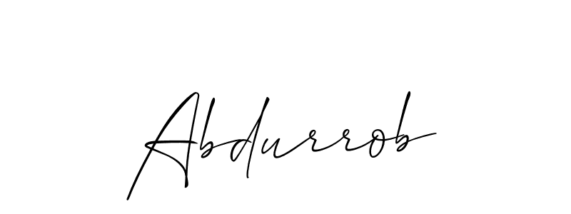 Similarly Allison_Script is the best handwritten signature design. Signature creator online .You can use it as an online autograph creator for name Abdurrob. Abdurrob signature style 2 images and pictures png