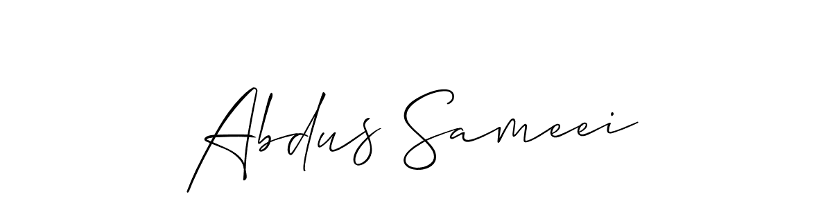 Make a beautiful signature design for name Abdus Sameei. Use this online signature maker to create a handwritten signature for free. Abdus Sameei signature style 2 images and pictures png