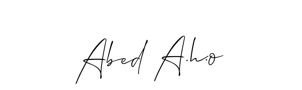 Check out images of Autograph of Abed A.h.o name. Actor Abed A.h.o Signature Style. Allison_Script is a professional sign style online. Abed A.h.o signature style 2 images and pictures png