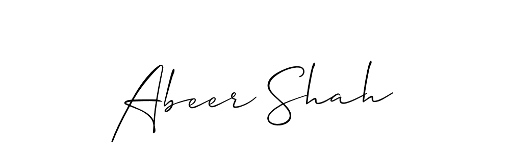 This is the best signature style for the Abeer Shah name. Also you like these signature font (Allison_Script). Mix name signature. Abeer Shah signature style 2 images and pictures png