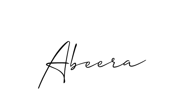 if you are searching for the best signature style for your name Abeera. so please give up your signature search. here we have designed multiple signature styles  using Allison_Script. Abeera signature style 2 images and pictures png