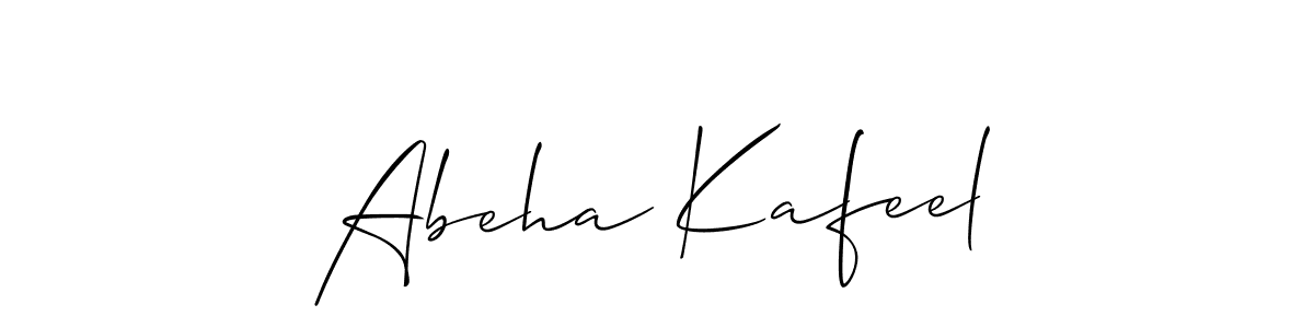 Check out images of Autograph of Abeha Kafeel name. Actor Abeha Kafeel Signature Style. Allison_Script is a professional sign style online. Abeha Kafeel signature style 2 images and pictures png