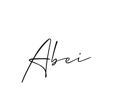 Check out images of Autograph of Abei name. Actor Abei Signature Style. Allison_Script is a professional sign style online. Abei signature style 2 images and pictures png