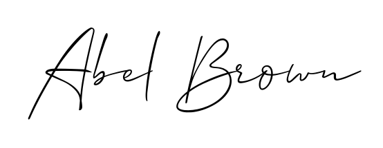 The Allison_Script signature style provides a bold statement for name Abel Brown. Designed for business owners, executives, and leaders. Abel Brown signature style 2 images and pictures png