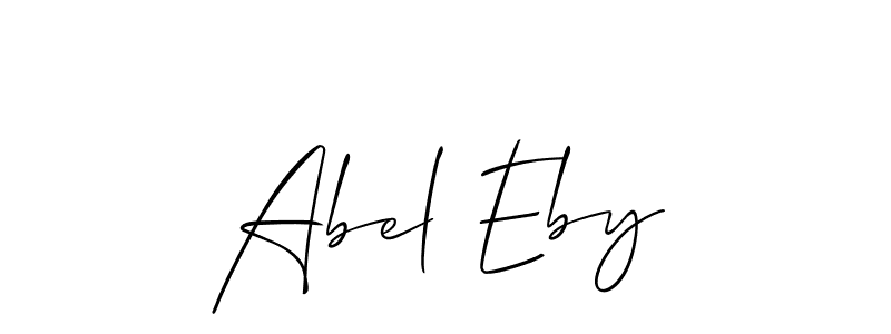 Here are the top 10 professional signature styles for the name Abel Eby. These are the best autograph styles you can use for your name. Abel Eby signature style 2 images and pictures png