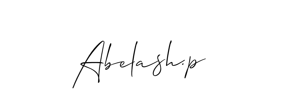 Also You can easily find your signature by using the search form. We will create Abelash.p name handwritten signature images for you free of cost using Allison_Script sign style. Abelash.p signature style 2 images and pictures png