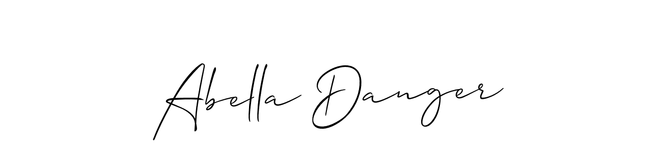 Make a beautiful signature design for name Abella Danger. Use this online signature maker to create a handwritten signature for free. Abella Danger signature style 2 images and pictures png