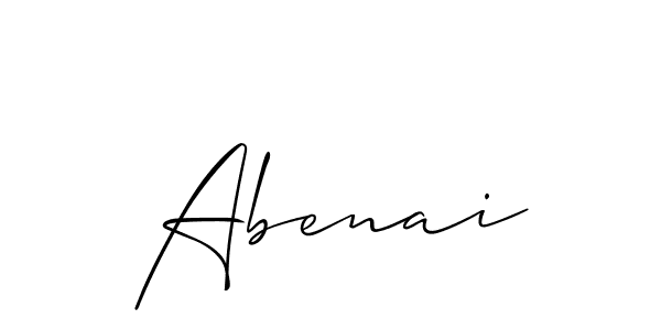 How to make Abenai name signature. Use Allison_Script style for creating short signs online. This is the latest handwritten sign. Abenai signature style 2 images and pictures png