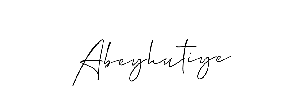 Here are the top 10 professional signature styles for the name Abeyhutiye. These are the best autograph styles you can use for your name. Abeyhutiye signature style 2 images and pictures png