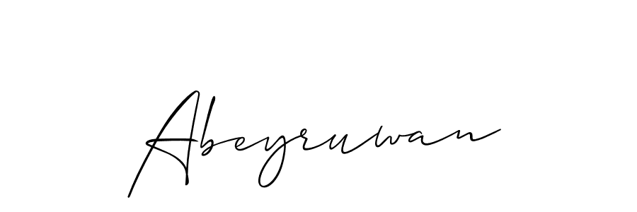 Make a short Abeyruwan signature style. Manage your documents anywhere anytime using Allison_Script. Create and add eSignatures, submit forms, share and send files easily. Abeyruwan signature style 2 images and pictures png