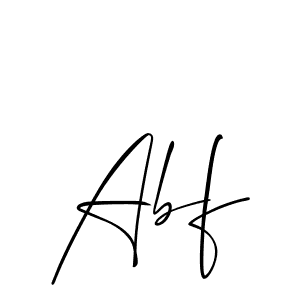Also we have Abf name is the best signature style. Create professional handwritten signature collection using Allison_Script autograph style. Abf signature style 2 images and pictures png