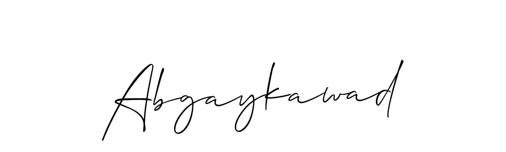 It looks lik you need a new signature style for name Abgaykawad. Design unique handwritten (Allison_Script) signature with our free signature maker in just a few clicks. Abgaykawad signature style 2 images and pictures png