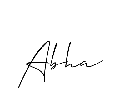 Make a beautiful signature design for name Abha. Use this online signature maker to create a handwritten signature for free. Abha signature style 2 images and pictures png