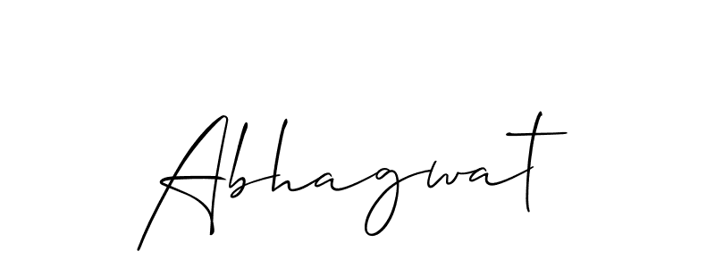 You should practise on your own different ways (Allison_Script) to write your name (Abhagwat) in signature. don't let someone else do it for you. Abhagwat signature style 2 images and pictures png