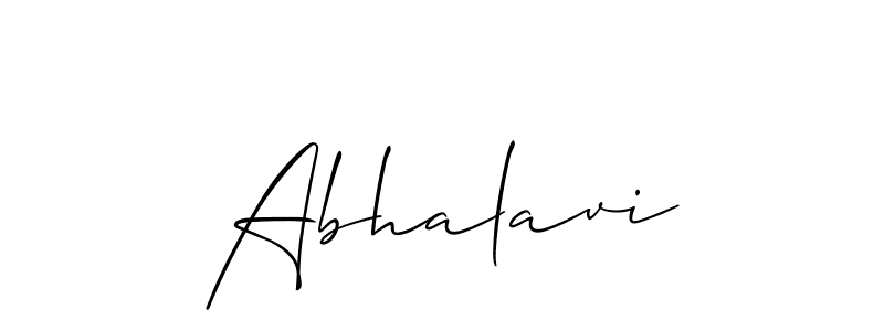 Make a beautiful signature design for name Abhalavi. Use this online signature maker to create a handwritten signature for free. Abhalavi signature style 2 images and pictures png
