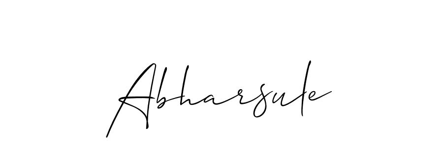 Once you've used our free online signature maker to create your best signature Allison_Script style, it's time to enjoy all of the benefits that Abharsule name signing documents. Abharsule signature style 2 images and pictures png